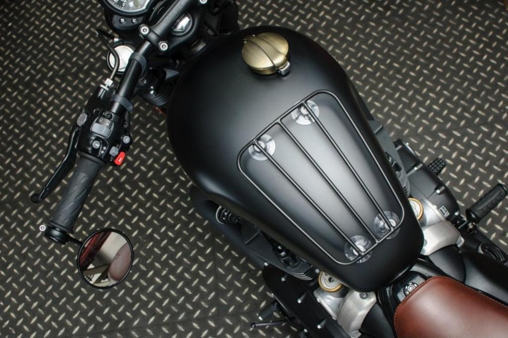 Motone Korek Wlewu Paliwa Monza Vintage Mosiądz T100/T120 SpeedTwin900 Scrambler900 MNZ008