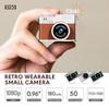Pocket Video Recorder 1080P Tiny Camera with LED Flash Light Portable Small Camera for Travel Gift for Kids Students