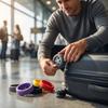 Luggage Caster Wheel Covers Silicone Noise Reduction for Suitcase Travel Accessories