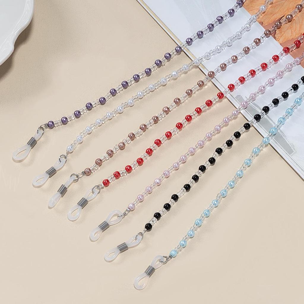 Cordon ajustable en daim pour lunettes - Lanière de sport anti-perte