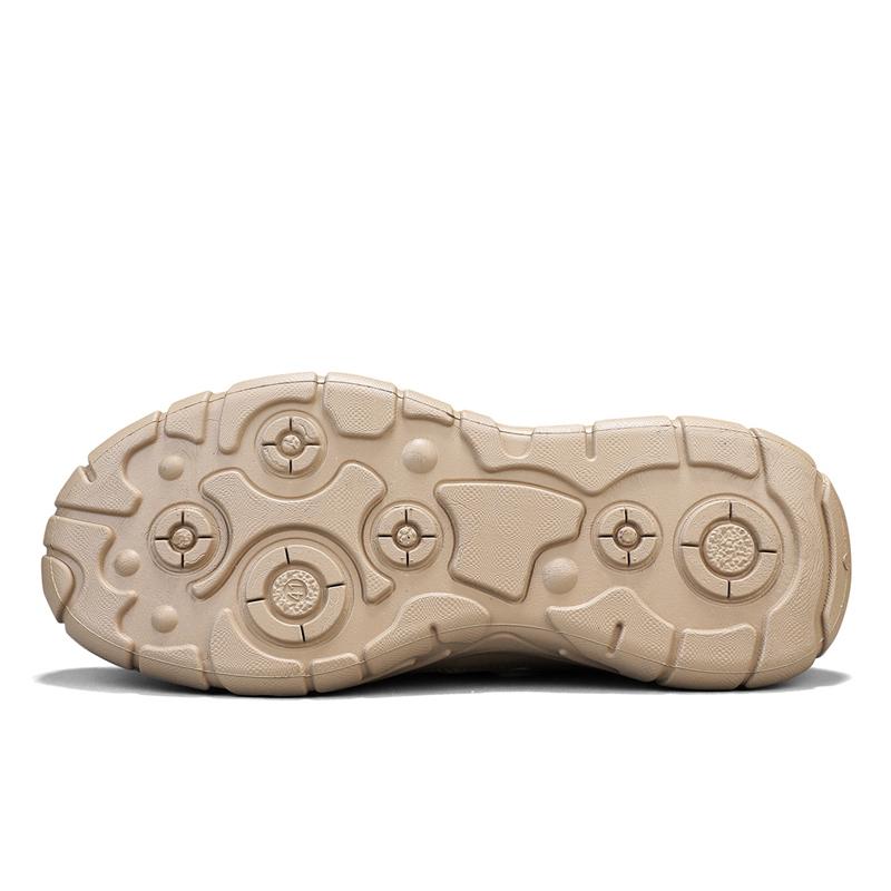 Fashion Comfortable Casual Men's Water Shoes Summer Trend Outdoor Walking Soft Bottom Breathable Beach Shoes Material Mesh Hiking Shoes