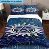 3PCS Natural Symbolism 3pcs Bedding,Including 3PCS Duvet Cover And 2pcs Pillowcases Perfect for Christmas,Ideal for Bedroom, Dormitory