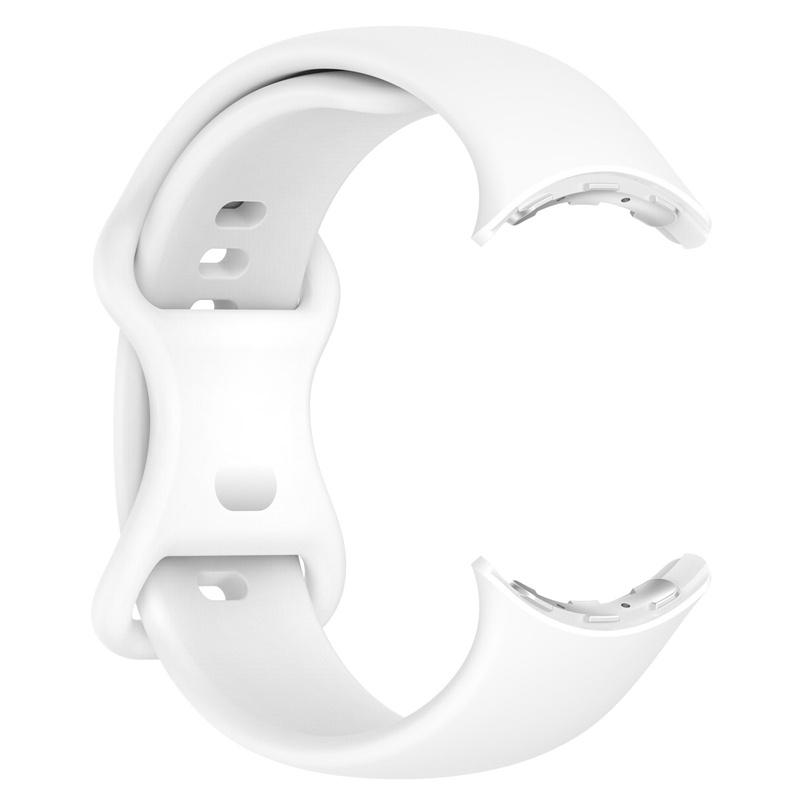 

Силиконовый ремешок для Google Pixel Watch 3 41 мм 45 мм сменный спортивный браслет Correa для Google Pixel Watch 2 3 браслета аксессуары Pixel Watch3 45mm белый