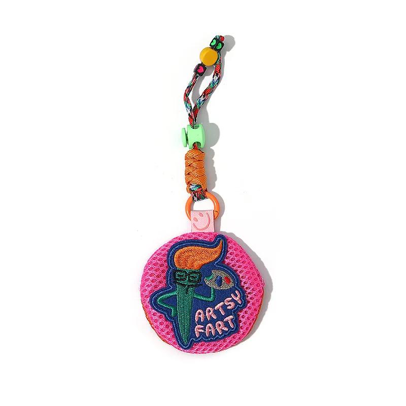 New Summer Children Mosquito Repellent Bag Portable Mosquito Repellent Mesh Bag Cute Decorative Pendant Keychain Can Hold Things