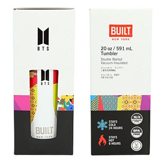 BUILT BTS Tumbler 591ml Suga Stainless Steel My Bottle BTS Merchandise