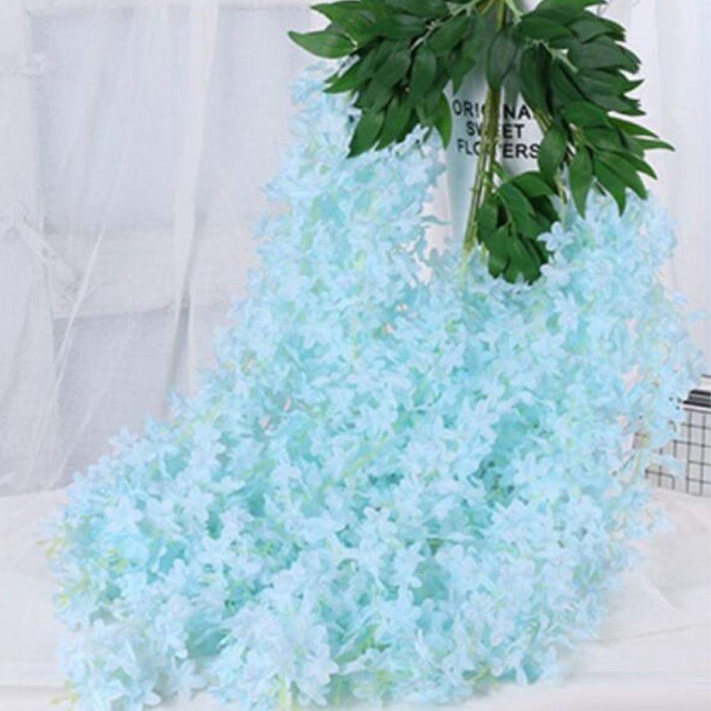Realistic Appearance Artificial Flowers For Garden Décor Decoration Wisteria Wedding Home Low Maintenance Elegant
