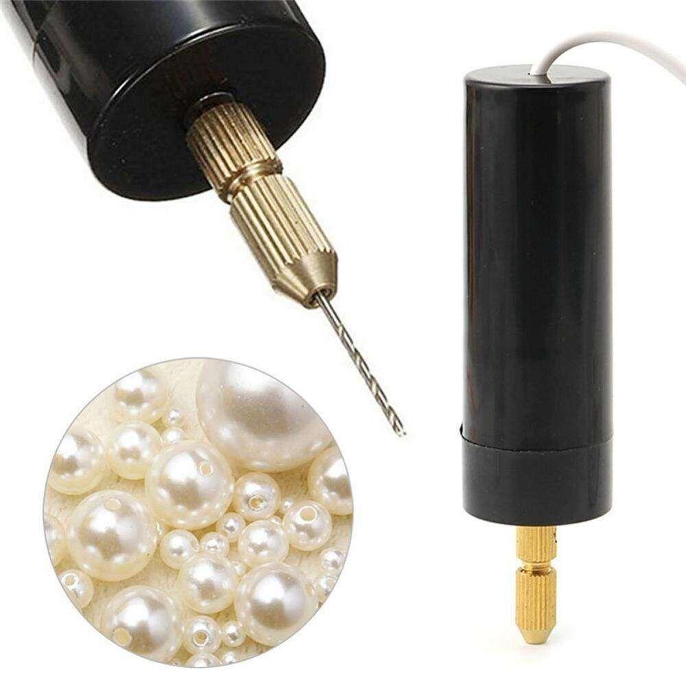 5Pcs/set DIY Mini Electric Hand Drill USB Drill Bits Kit Durable Electric Drill Tool