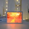 3D Paper Carving Night Light - Creative Shadow Lantern