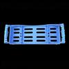 Dental Plastic Placing Box Cassette 5/10 Slots Instrument Tools Holders Plate Rack Disinfection Tray