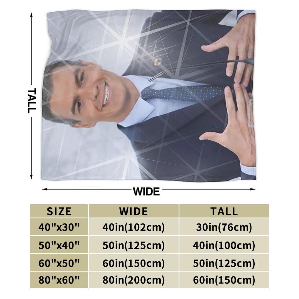 Pedro Sanchez Spain PSOE Blanket Quality Warm Soft  Bedding Throws Winter Picnic Couch Chair Sofa Bed Fashion Bedspread