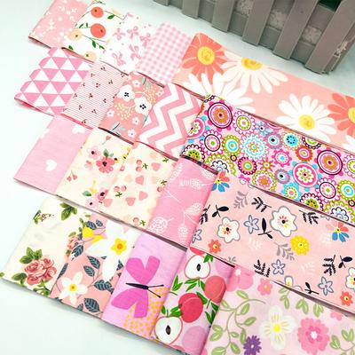 40Pcs Floral Printed 6.5CM Fabric Strips DIY Quilting Jelly Rolls Colorful Cotton Quilting Strips Sewing Craft Patchwork Fabric