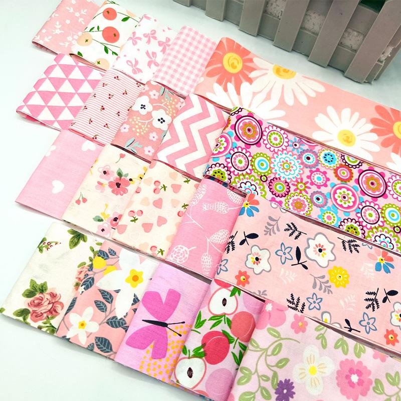 40Pcs Quilting Jelly Rolls Colorful Fabric Strips 6.5CM Sewing Craft DIY Cotton Quilting Strips Patchwork Fabric Floral Printed