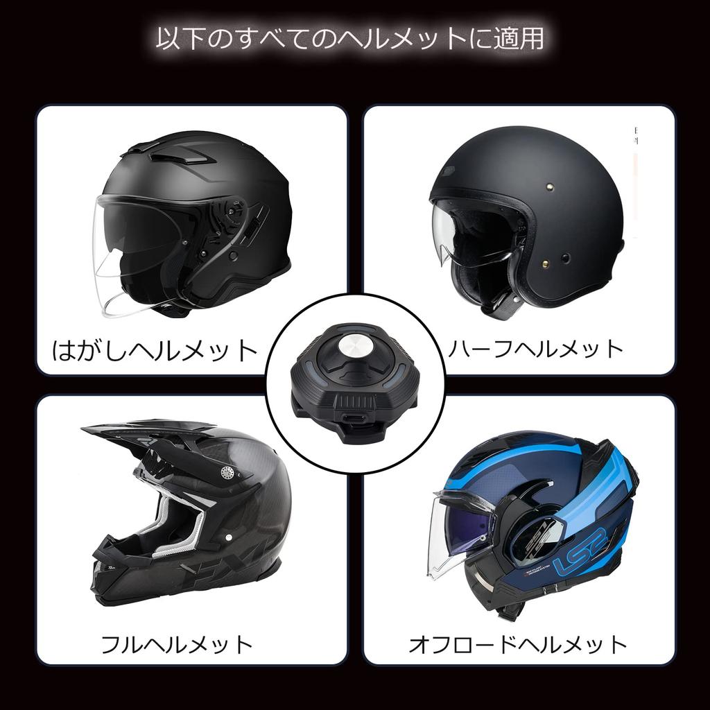 Motorradhelm Lautsprecher Knochenleitung Helm Kopfhörer Bluetooth 5.3 Motorrad Headset Freisprechanruf mit