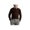 Polo Ralph Lauren Embroidered Pattern Crew Neck Long Sleeve Sweater Men sweater MNPOSWE16822405-200