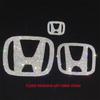 Honda Car Logo Crystal Rhinestone Sticker for Civic, Accord, Fit, XRV, Vezel, CRV, Jade.