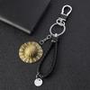 3D Alloy Keychain Devil Fruit Straw Hat Bag Charm Character Metal Popular Anime Goods Decoration Gift Collection Moe Stylish Birthday Present (style