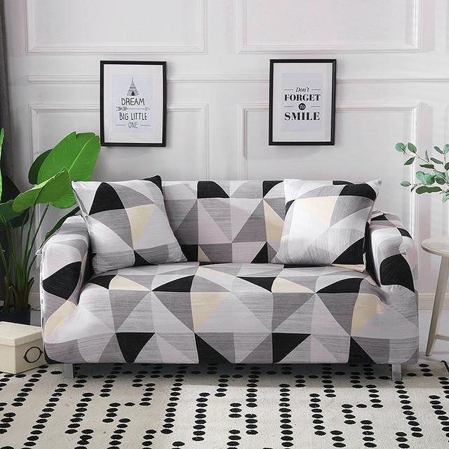 Floral Printing Stretch Elastic Sofa Cover For Living Room Slip -Resistant Sofa Towel Couch Cover Sectional Furniture Slipcover for Home