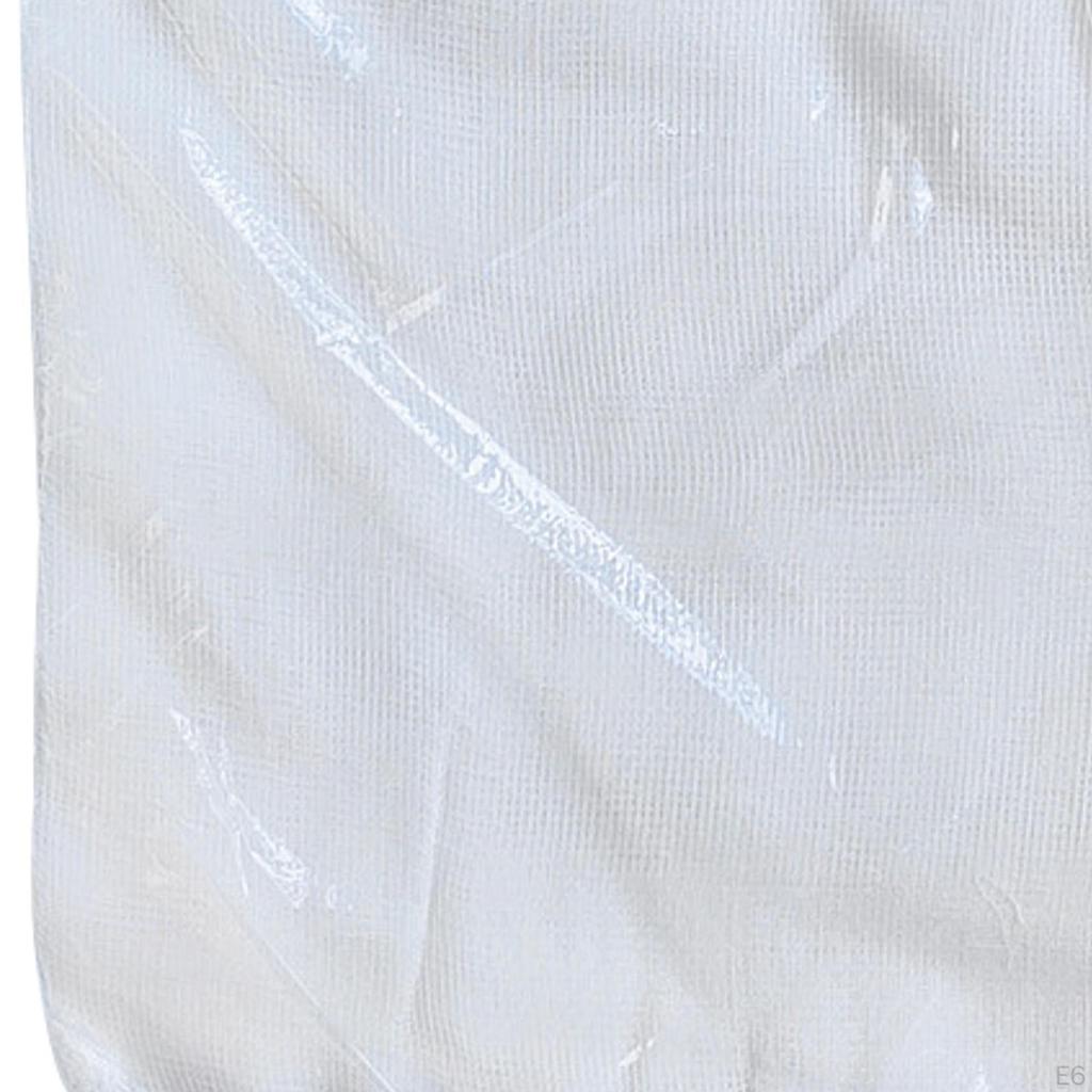 100 Pieces Gauze Face Mask Pads Paper Sheet Soft Breathable with Mesh Cotton Facial