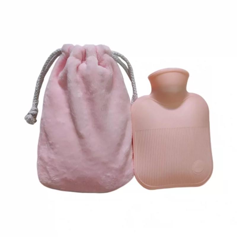 Hot Water Bag Water Injection Thickened Explosion-Proof Warm Hands Warm Feet Hot Compress Belly Warming Irrigation Hand Warmer Student Plush Warm