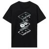 80s Vintage Cassette Rock Dj Music Street Fashion Casual Trend Harajuku Summer Unisex Unisex Universal Shortsleeved Tshirt