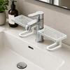 Bathroom Countertop Organizer Space-Saving Free Standing Faucet Storage Shelf Countertop Draining Stand for Kitchen & Bathroom