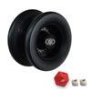 Yomega Xodus II YoYo – Roller Bearing Technology, Rubber Rim, Wing-Shaped Design – Professional Responsive YoYo for Intermediate Level Play (Black)