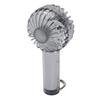 Mini Handheld Fan Transparent with Hook Quiet Small Pocket Fan 1200mAh Rechargeable Battery