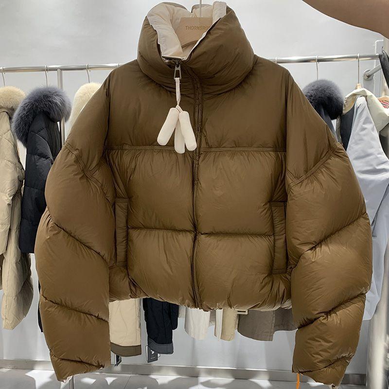 Down Jacket Warm Women's Windproof Short Jacket Winter Fashion Parkas Coat Women Outwear