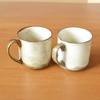 A Lovely Pair of Arita Ware Mugs and Coffee Cups, Perfect As a Retirement Gift. Presented In a Wooden Box with a Touch of Appreciation.