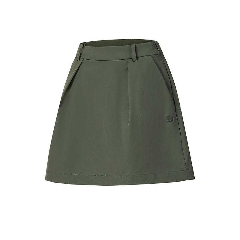 FILA Golf Series Fashion Classic Simple Versatile Comfortable Woven Casual Skirt Women skirts A11W625315FGN