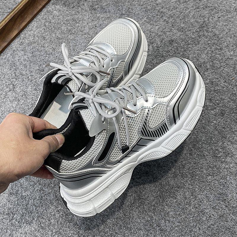 Wear-resistant Platform Dad Shoes Women's Summer Shoes New Versatile Student Casual Campus Sports Shoes