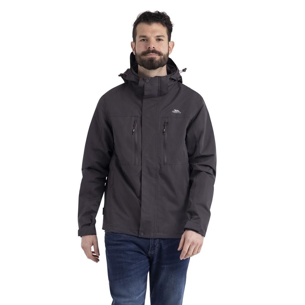TRESPASS Veste rembourrée imperméable Fyfinn pour homme