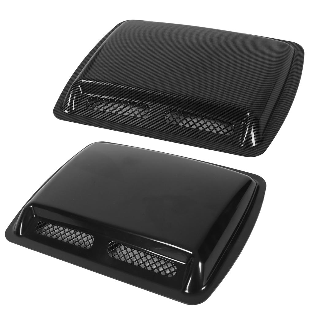 Hood Scoop Vent Bonnet Cover Decorative Air Flow Intake Covers with Self Adhesive Design for Cars