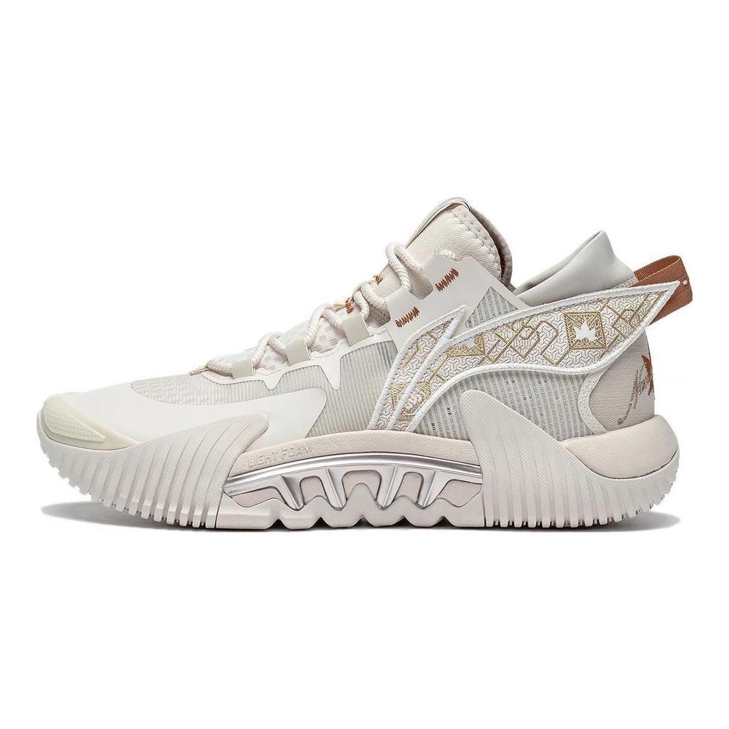 Li Ning Badfive 2 Low Basketball Shoes Men's Low Top Gray ABFR005-13
