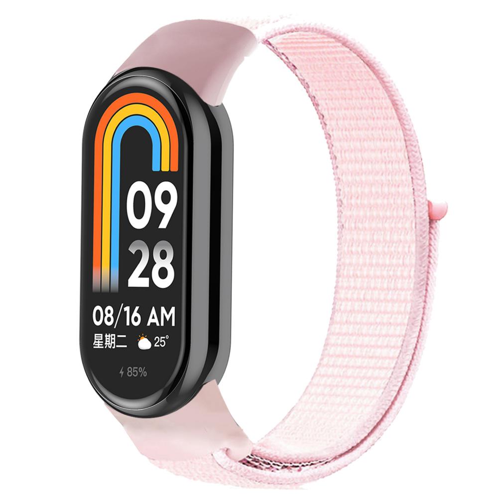 Nylon Loop For Xiaomi Mi Band 10/9/8 Bracelet NFC Breathable Bracelet Wristband Correa Sport Watchband for Mi band 8/9/10 Strap