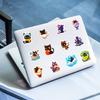 50pcs Daily Life of Black Cats Cartoon Graffiti Stickers DIY Phone Guitar Laptop Notebook Suitcase Waterproof Sticker Kids Toy