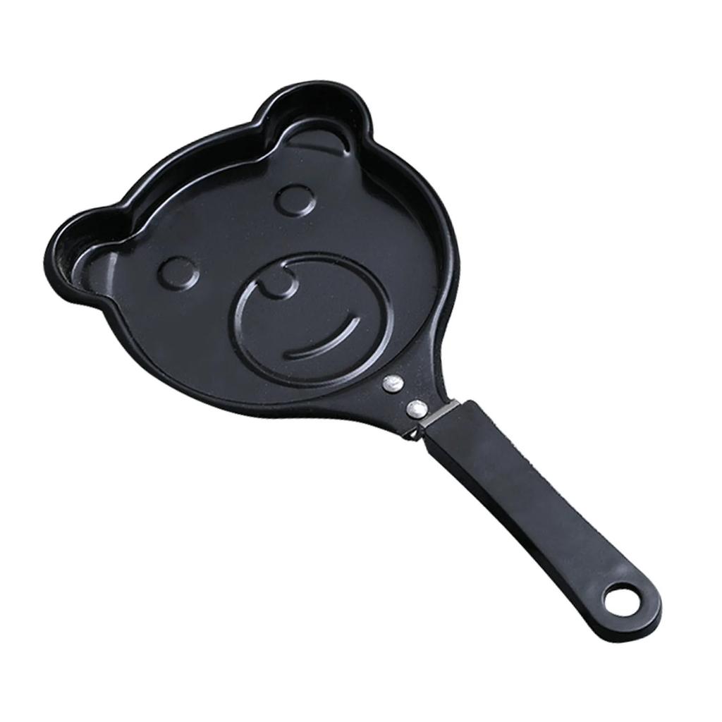 Kjøkkenverktøy Eggform Pan Snu Omelettform Frokost Egg Stekepanne Non-Stick Stekepanne Pannekakemaskin Mini Egg Stekepanne