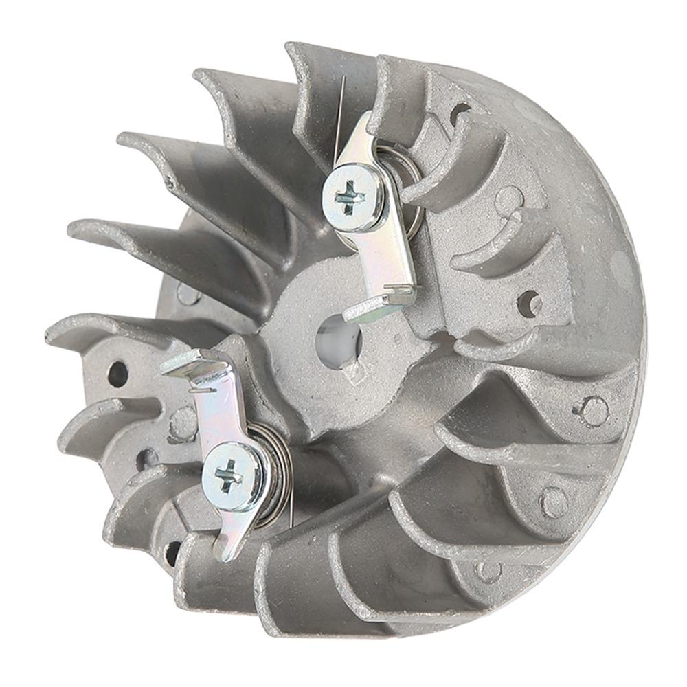 Compact Chainsaw Flywheel Silver Garden Tool Replacement Replacement Part for Husqvarna 137 137e