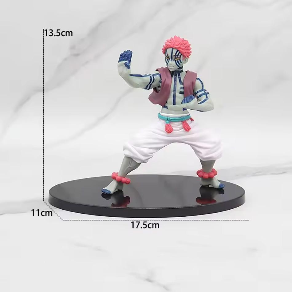 Anime Demon Slayer Kimetsu no Yaiba figurka Kamado Tanjirou Akční figurka Agatsuma Zenitsu Nezuko Bojovník PVC Model Hračky