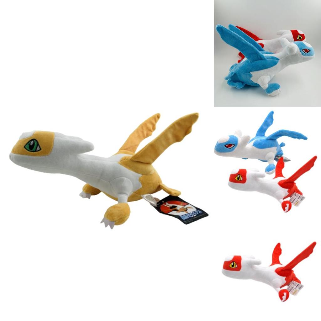 Large Shiny Rainbow-colored Latias And Latios Plushies