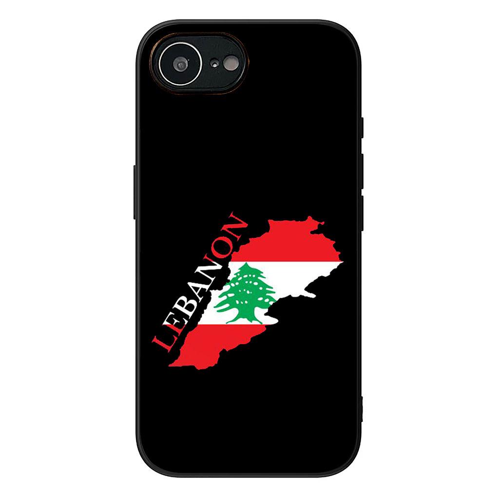 

Lebanon Flag Emblems Casing Phone Cover for Apple iPhone 13 12 Mini XS 11 Pro Max 7 8 Plus + XR SE 2022 2020 SE3 Soft Case iPhone(7Plus)(8Plus)
