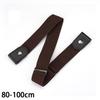 Adjustable Stretch Elastic Waist Band Invisible Belt Buckle-Free Belts For Women Men Jeans Pants Dress No Buckle Easy To Wear