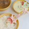 1/2Pcs Ugly Big Mouth Frog Ceramic Spoon Long Leg Frog Spoon