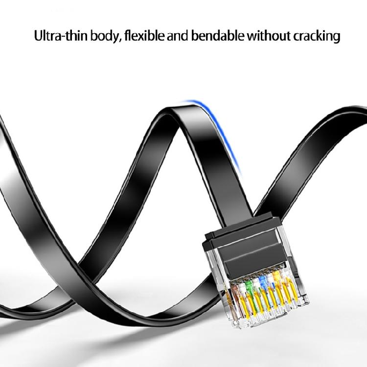 Cat6 Flat Cable Ethernet Rj45 Internet Networking Cape Gigabit Transmission Networking Cable For Machine Room