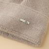 Women's Wool Hats with Autumn and Winter Versatile Thickened Warm and Cold Knitted Hats Showing Face and Ear Protection Cold Hats
