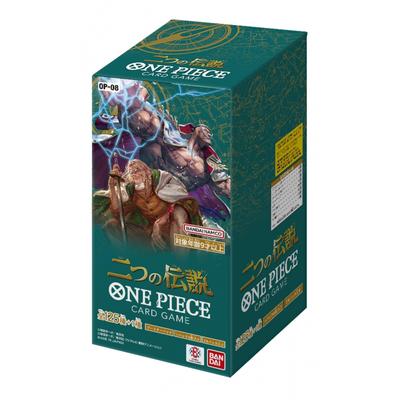 Bandai Pack de boosters du jeu de cartes ONE PIECE Deux légendes [OP-08] (BOX) Paquet de 24