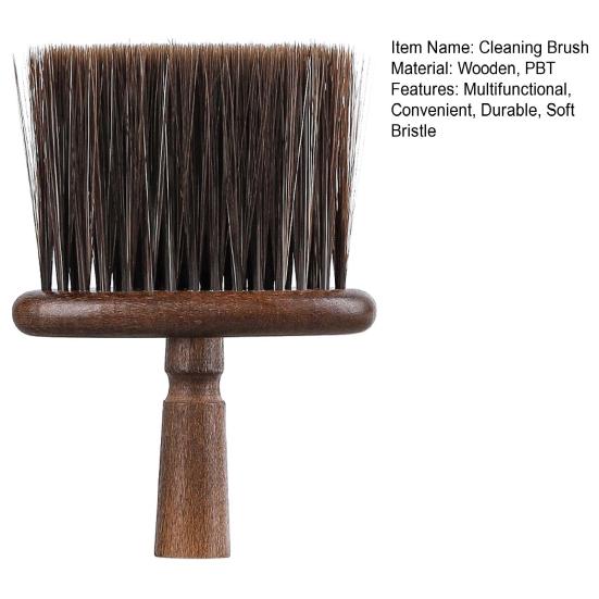 Perie de Curățat Mâner de Lemn Perie cu Peri Moi Multifuncțională pentru Curățat Spații Înguste