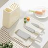 Large Capacity Countertop Knives Holder Anti-slip Cutlery Drying Rack  Kitchenware