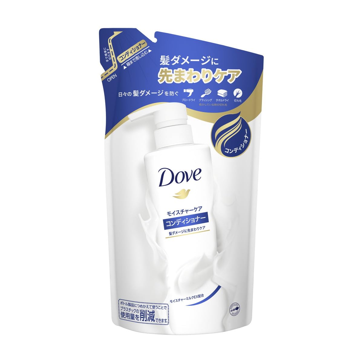 

Unilever Dove Moisture Care Conditioner Refill Purchase Moisture Care CD Nail Care NEW 00034821 [Bulk 5-Pack]