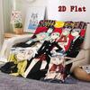 Soul Reaper 2D Flat Pattern Flannel Blanket High Quality All Seasons Warmth and Comfort Perfect for Christmas Gifts.SMT0917405